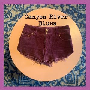 Home made corduroy cutoffs ~ 26